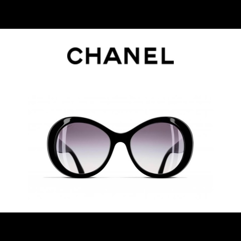 🖤$450. Chanel Classic Round Blk W/ silver CC logo - Picture 5 of 17